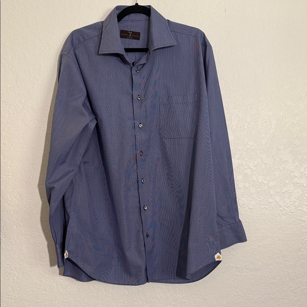 Robert Talbott Navy Dress Shirt